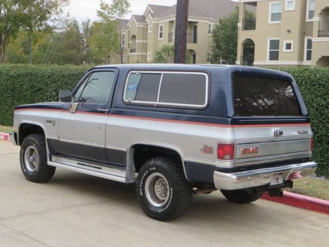 1986 gmc jimmy 2dr 4wd suv 2-door 6.2l diesel 4x4 removable top stock rare find!