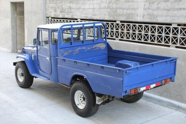 1977 toyota land cruiser air conditioning/4-wheel drive 101024 miles blue standa