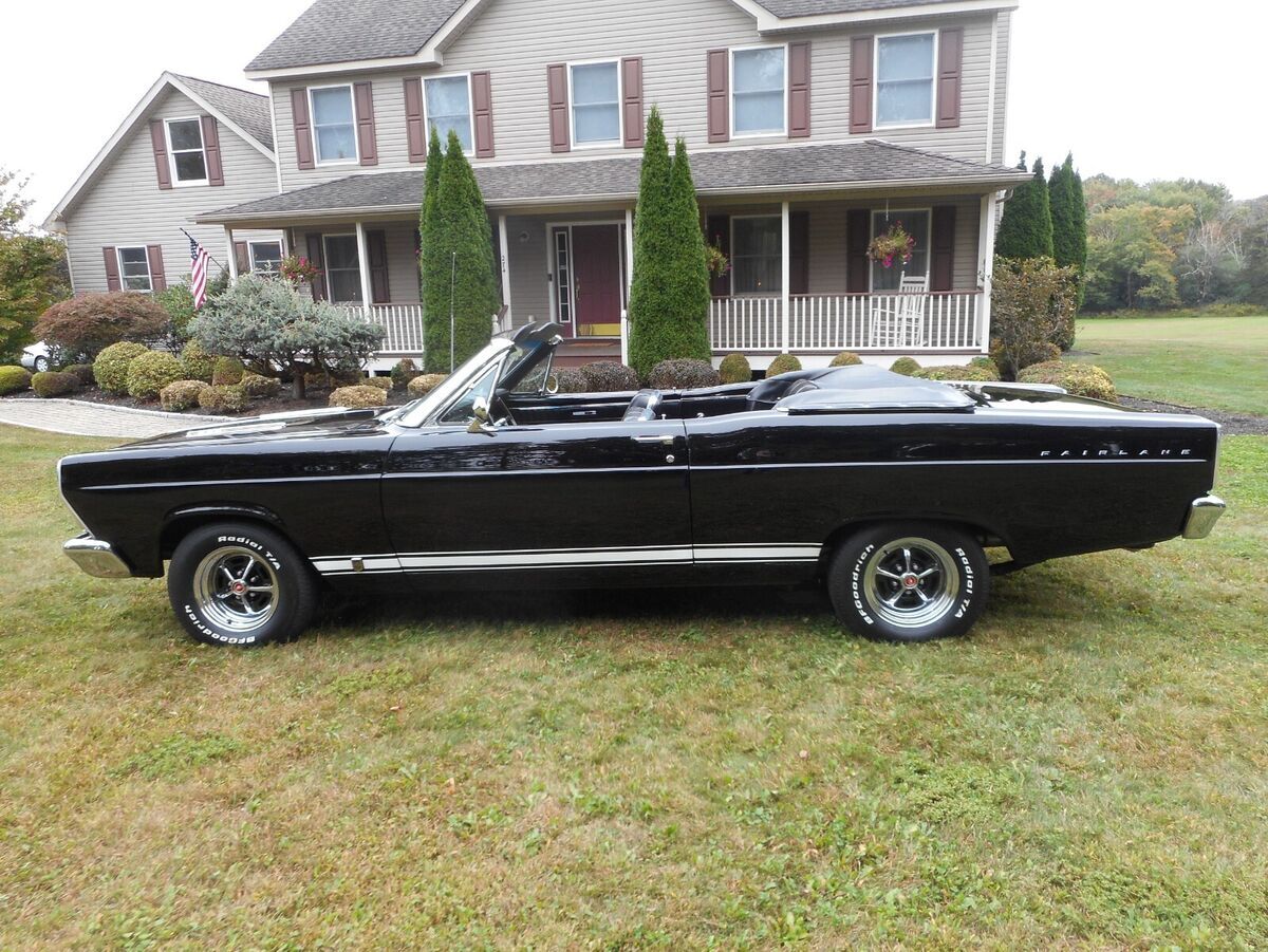 1966 ford fairlane gt conv 390 4bbl, 4 spd total restoration the real deal gt