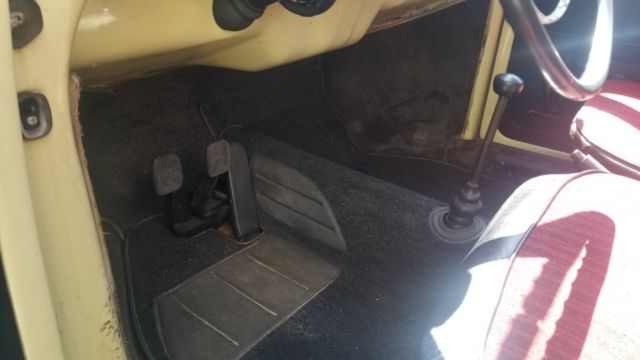 1971 vw super beetle, bug, rare volkswagon