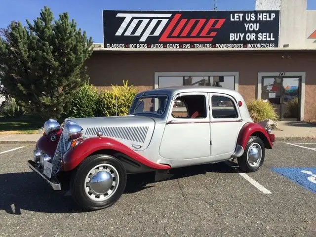 extremely rare 1950 citroen traction avant. one of a kind only one united states