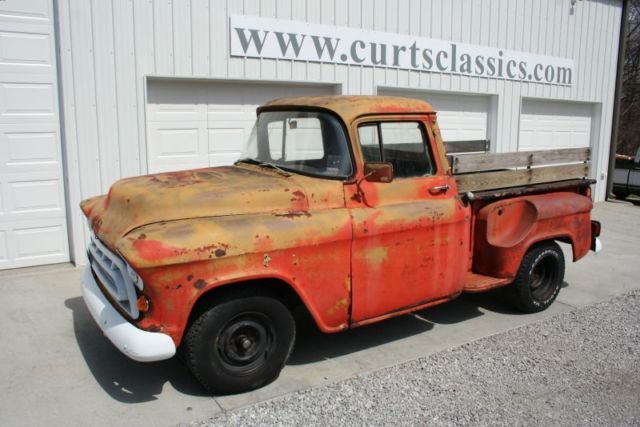 1955 chevrolet pickup rat rod hot rod patina