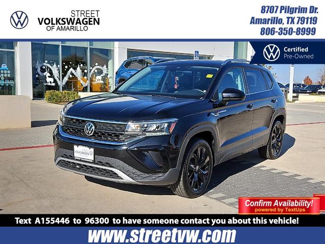 2022 volkswagen taos 1.5t se