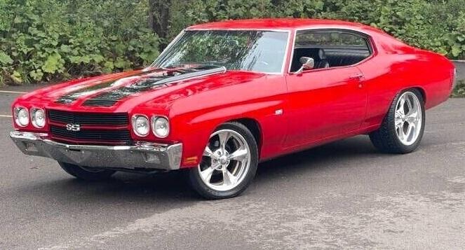 1970 chevrolet chevelle restomod beautiful cranberry red