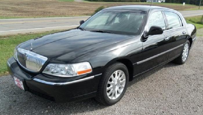 obo 2007 lincoln town car signature luxury sedan in bellefontaine, oh