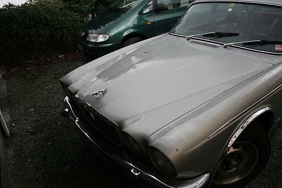 a well-kept jaguar xj and rare collector's object!