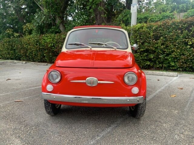 1966 fiat 500 0 red select