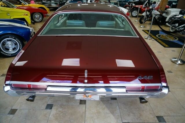 1968 oldsmobile 442 0 burgundy