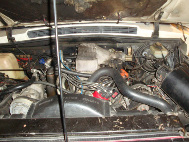 white range rover classic - non runner