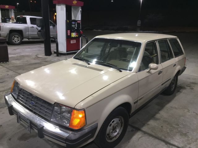 1982 ford escort wagon gl