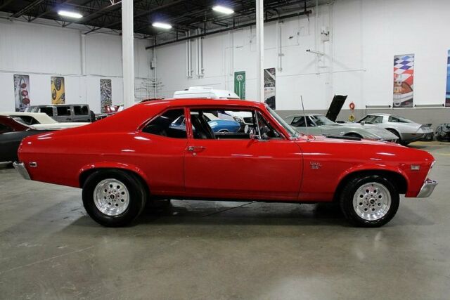 1969 chevrolet nova 8937 miles red coupe 355 v8 automatic