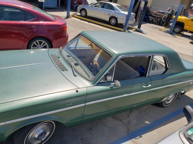 1966 dodge dart sedan green rwd manual 270
