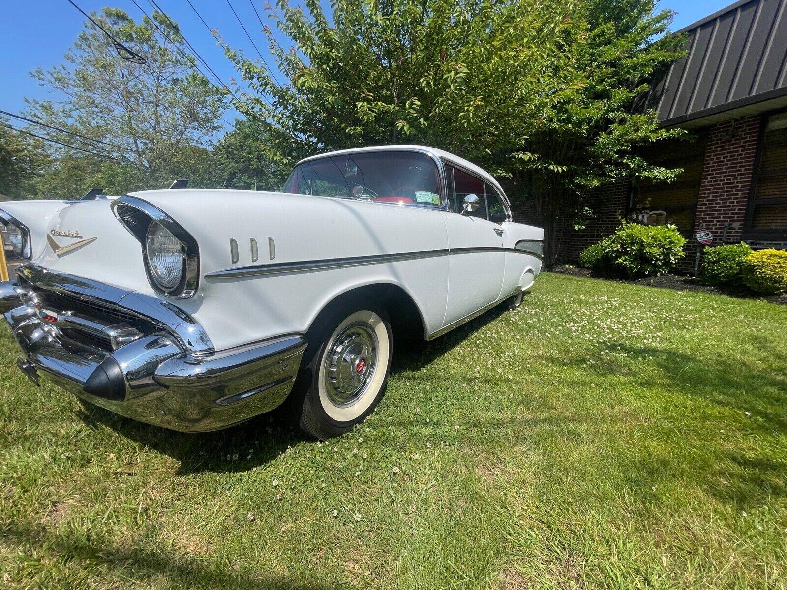 1957 chevrolet bel air hard top clean title 283 power pack engine
