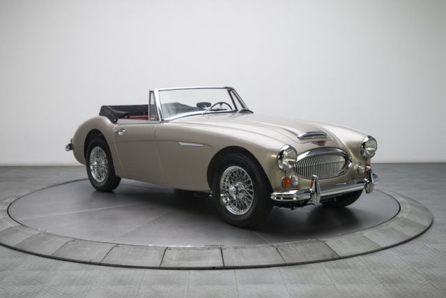1966 austin-healey 3000 mk iii bj-8 89,571 miles golden metallic beige convertib