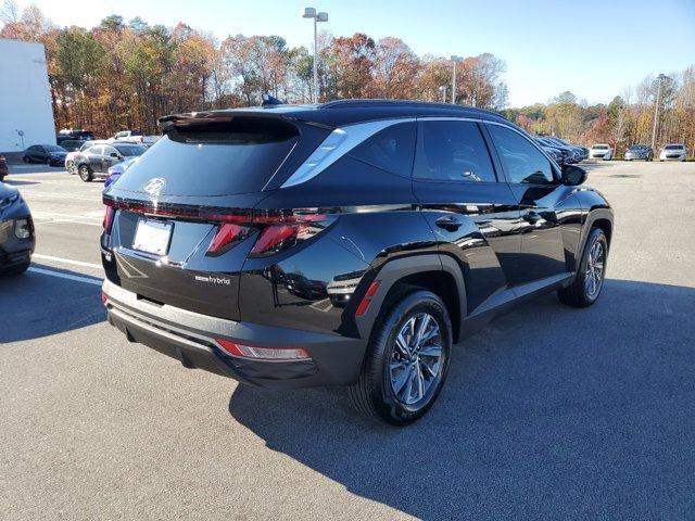 2024 hyundai tucson hybrid blue