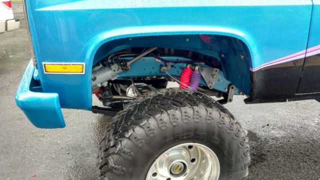 1983 chevy 4 x 4 show truck