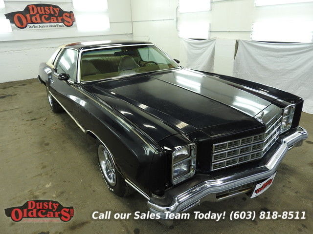 1977 black runs drives body inter vgood 350v8 3spd auto!