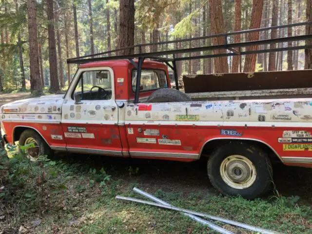 1971 ford f-100 runs great!