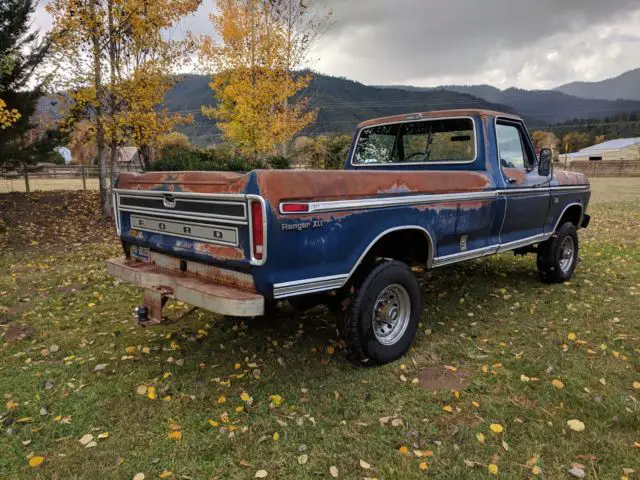 1974 ford f-250 ranger xlt 4x4 long bed all original