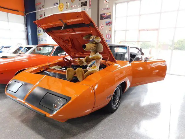 orange plymouth 440 six pack with 48,000 miles available now!