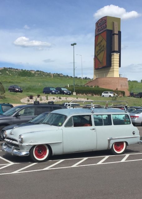 1953 plymouth suburban rat rod/hot rod