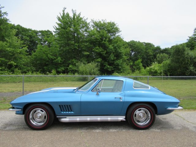 1967 corvette 427 stingray coupe factory air