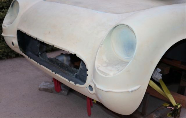 1954 chevrolet corvette project car, restorod, resto rod hot rod restomod mod