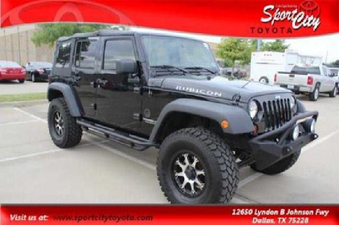 2008 jeep wrangler unlimited rubicon in dallas, tx