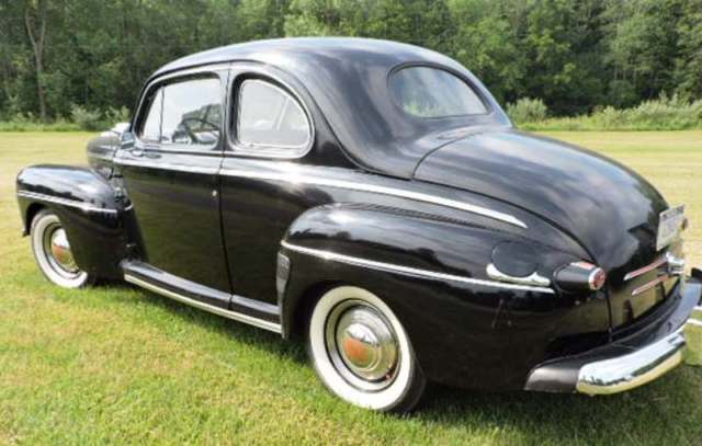 sharp 1946 ford super deluxe coupe