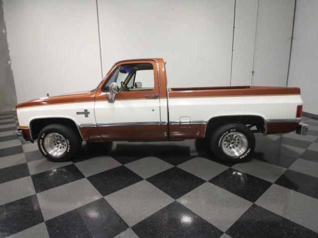 1986 chevrolet c10 silverado 69100 miles brown pickup truck 350 v8 automatic