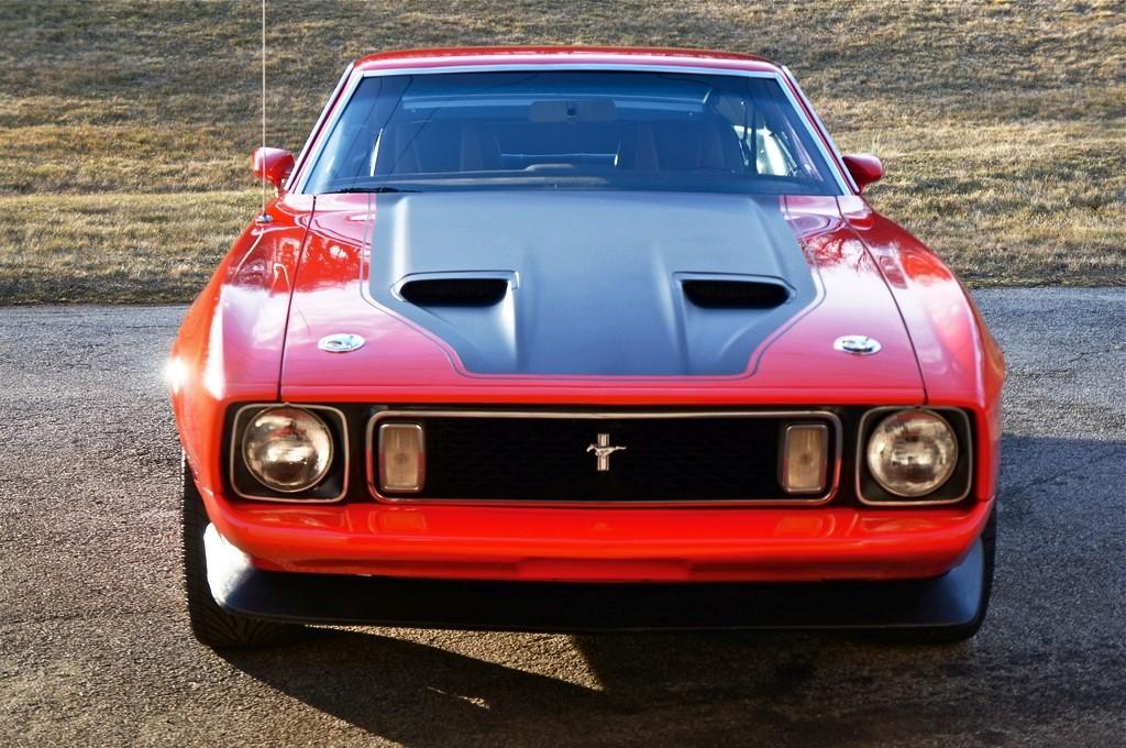 1973 ford mustang mach 1 q code 4 speed luxury interior