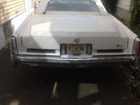 1976 cadillac eldorado convertible project car