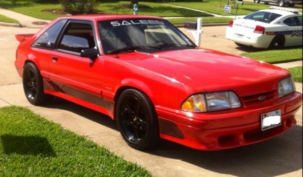 1988 ford mustang saleen hatchback 2-door 5.0l