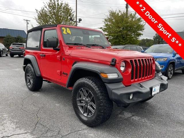 2024 jeep wrangler 2-door sport s 4x4