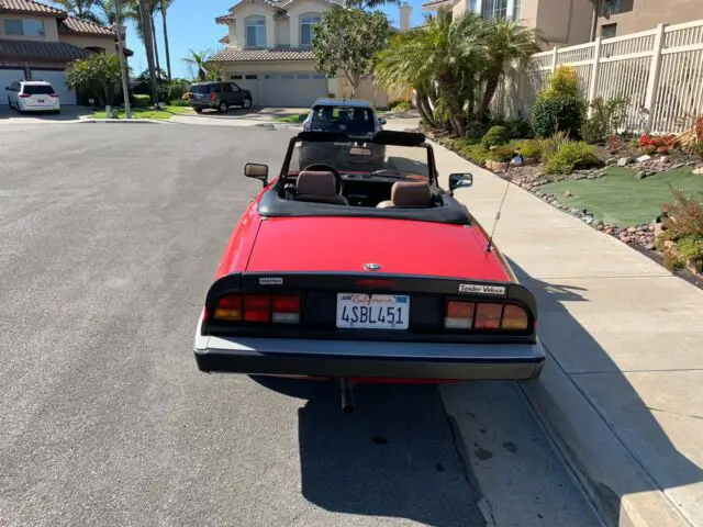 alfa romeo spider veloce 1987