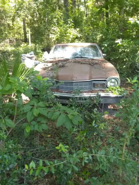 1974 mercury comet in need of restoration