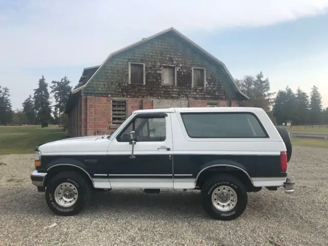 1994 ford bronco xlt 4wd 5.8l well kept stock rust free worldwide no reserve