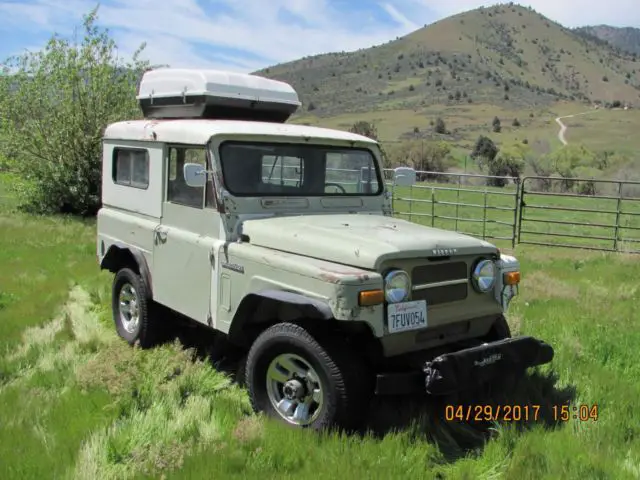1969 nissan patrol 4x4 heavy duty removable hardtop rare, tough, valuable
