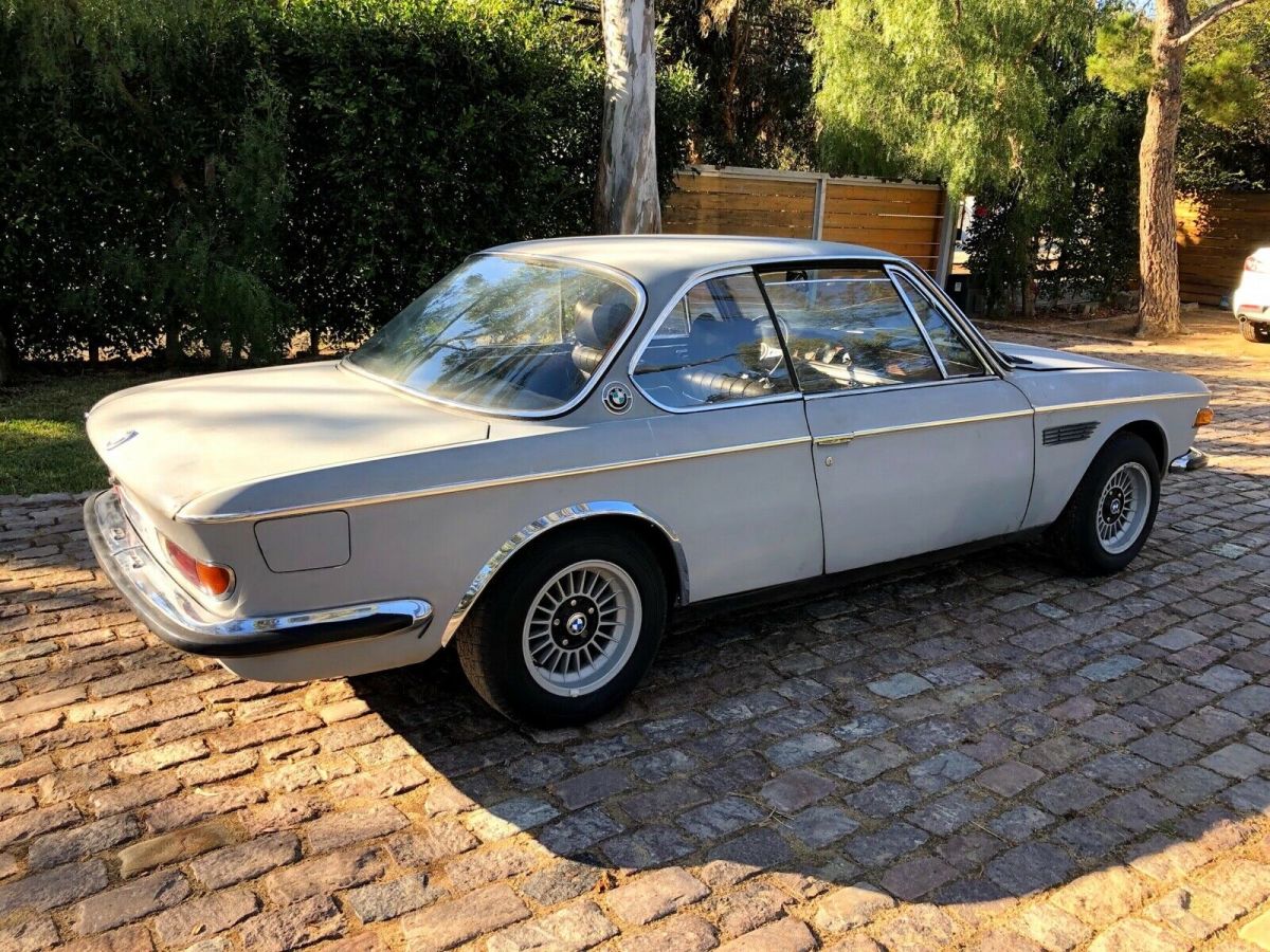 1971 bmw e9 3.0 cs coupe grey rwd manual