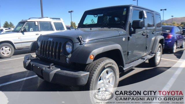 2016 jeep wrangler unlimited sport 4x4 sport 4dr suv for sale in carson city, nevada