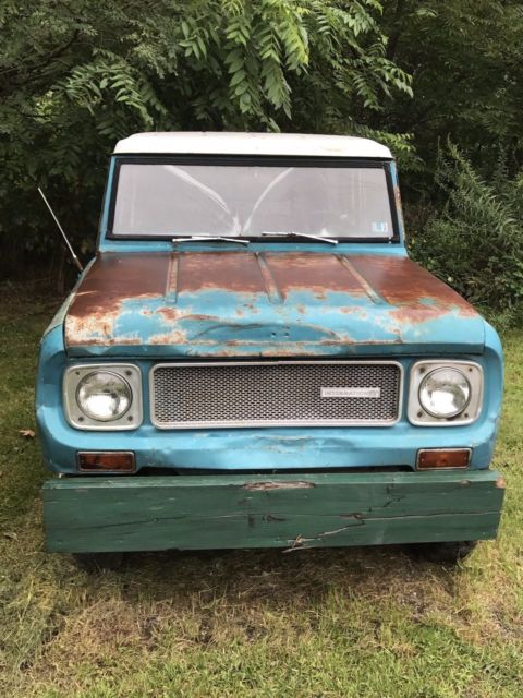 1969 international harvester scout 800a survivor v8 4x4 wow original paint ?