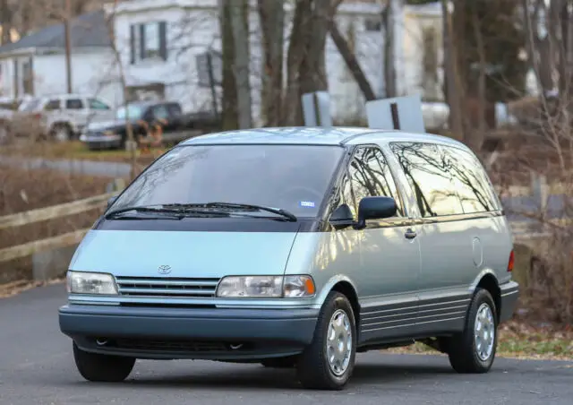 1993 toyota previa 1 owner fully serviced carfax texas rare rotating chairs!