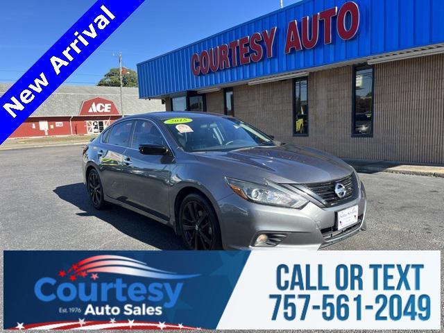 2018 nissan altima 2.5 sr
