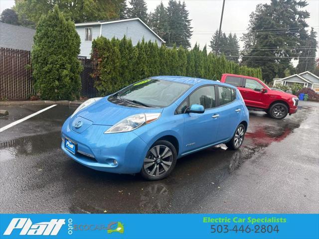 2013 nissan leaf sv hatchback 4d