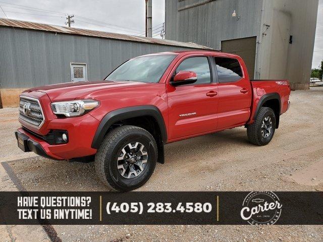 used 2017 toyota tacoma 4x4 double cab okarche, ok 73762 for sale in okarche, oklahoma