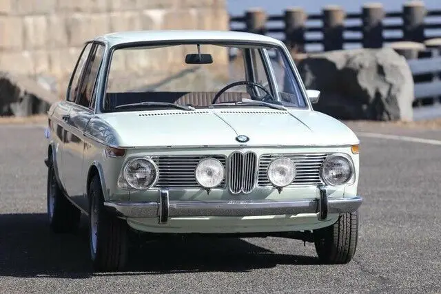 1968 bmw 1600 44808 miles florida green coupe manual