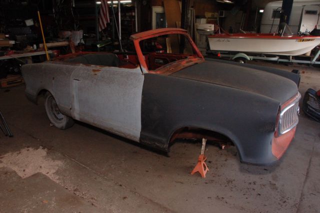 1959 amc rambler american 2 dr club sedan project custom ragtop started solid