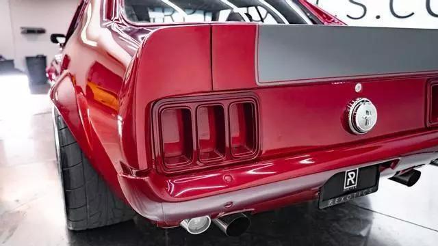 ford mustang red with 54432 miles, for sale!