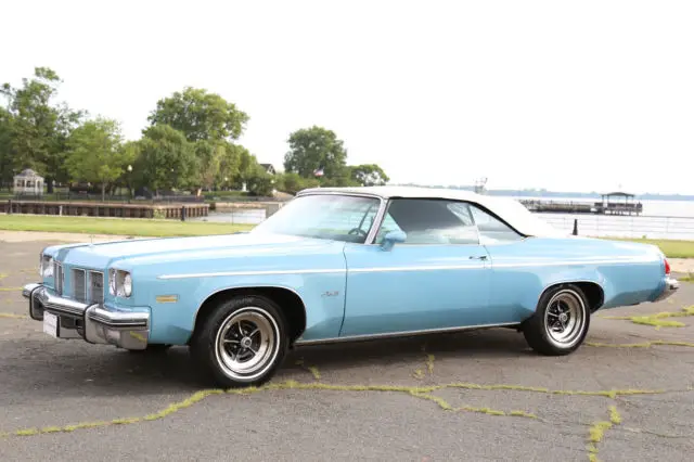 1975 oldsmobile delta 88 royale convertible 400ci v8 1of242 rare find no reserve