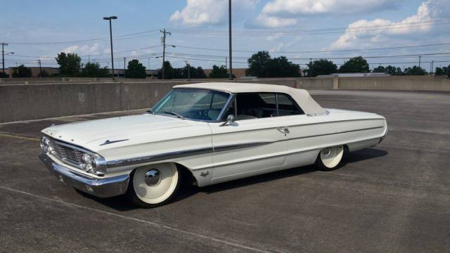 1964 ford galaxie convertible 390xl vert 390 xl bagged mob steel wheels impala